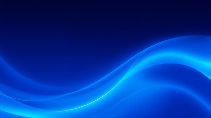 Fototapeta premium Abstract blue background with glowing, gradient, and curved shapes7