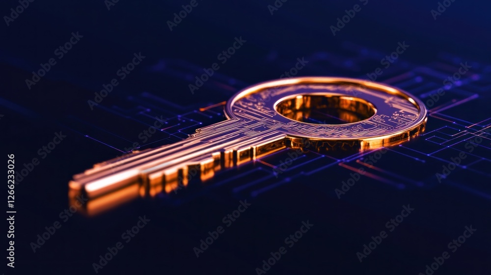 Poster digital key to access: unveiling the secrets of cybersecurity