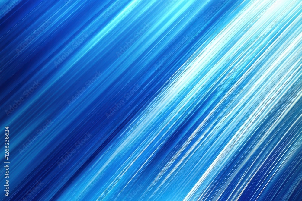 Poster blue light abstract digital background with smooth motion lines