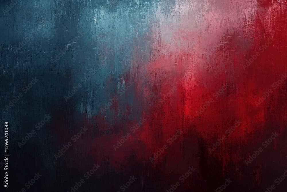 Wall mural abstract colorful background with blues and reds in soft texture