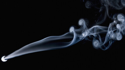 Fototapeta premium Smoke, mist, smoke, patterns, graphics, abstract