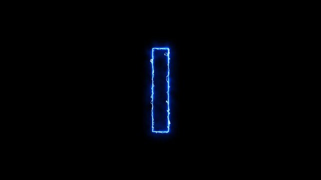 a b c d e f g h i j k l m n o p q r s t u v w x y z neon animated neon electric blue arc reactor alphabet letters 4k looping animated