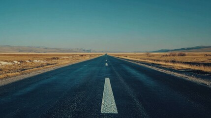 open road desert highway scenic drive