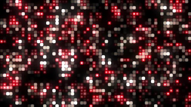 Abstract tech background. Retro colorful monochrome phosphor monitor display with pixel sorting glitch effect.