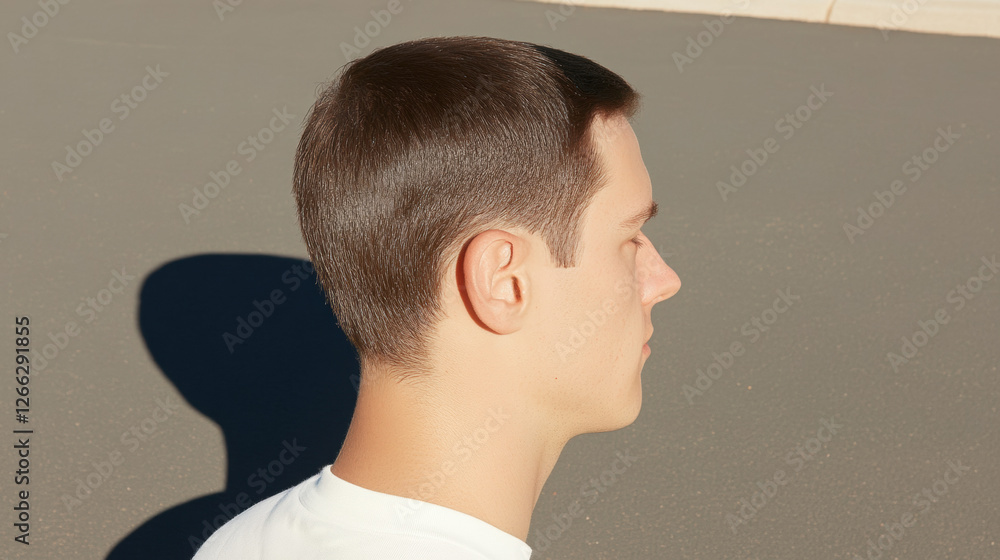 Poster time never turns back, a shadow attempting to reconnect with its owner in a high-fidelity image, sho