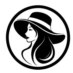 woman with hat