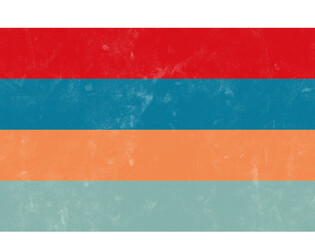 Vintage Retro colors with distress effect 