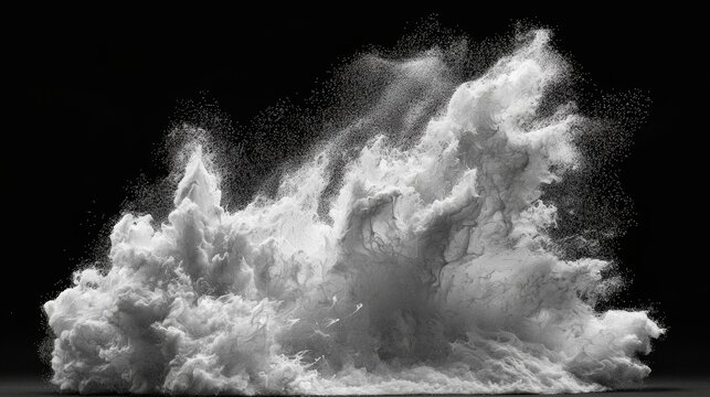 Dynamic cloud formation event nature visual content atmospheric environment side view powerful aesthetic