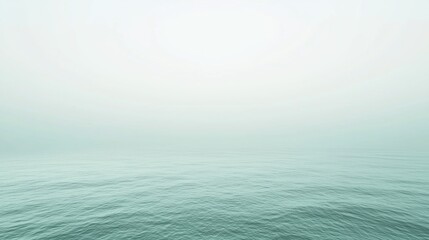 Obraz premium Misty Sea Horizon