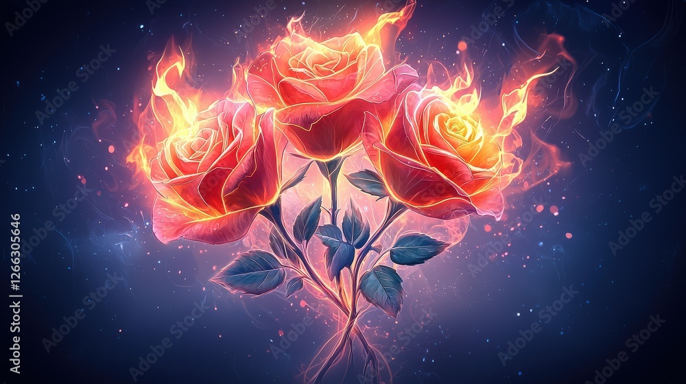 Poster rose bouquet weapon practicality: a bouquet of flaming roses as a weapon is unique, but consider pra