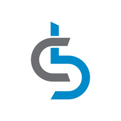 cb letter icon design. sb initial logo vector icon illustration