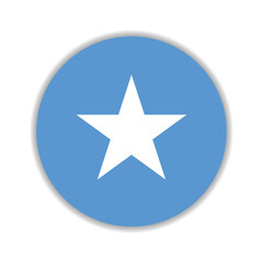 Somalia flag circle icon vector illustration design