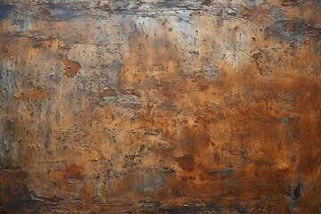 Detailed Rusty Metal Surface Texture Featuring Distressed Patterns and Earthy Tones Ideal for Backgrounds and Artistic Projects