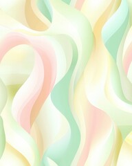 Abstract soft waves background. Pastel color gradient pattern for design wallpaper, seamless texture use