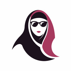 portrait of the girl with sunglass