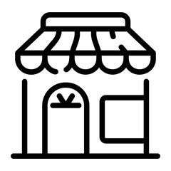 store Line Icon
