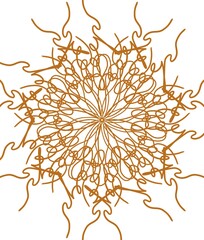 abstract background with snowflakes