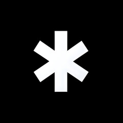 Obraz premium Asterisk