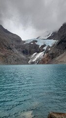 Fototapeta premium Glaciar piedras blancas, patagonia