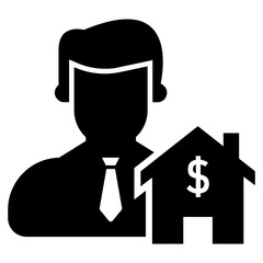 Broker & Real Estate Icons 