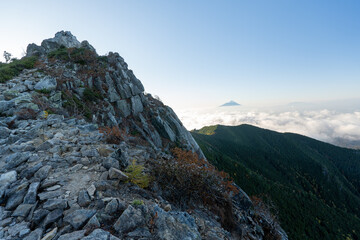 Kinpusan, Mt. Asahidake and surrounding views