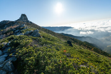 Kinpusan, Mt. Asahidake and surrounding views