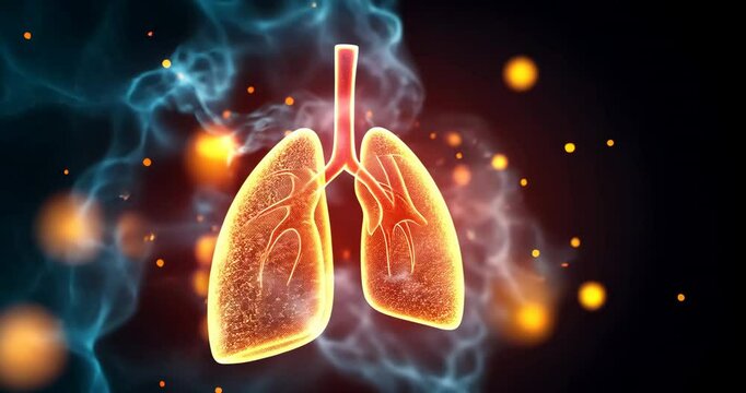 Visualization of PM2.5 Entering Lungs