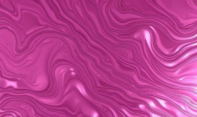Liquid mercury pink, reflective surface, swirling patterns, molten metal lines, fluid, dynamic.