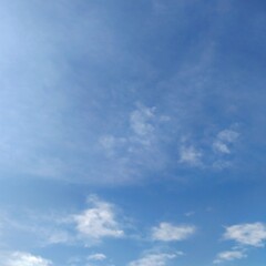 Obraz premium blue sky with clouds