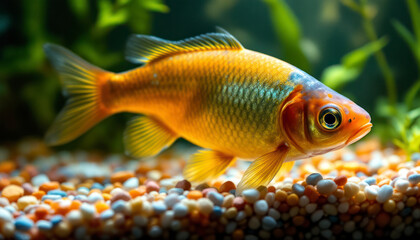 Fototapeta premium close up of a tropical fish