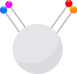 watercolor sewing tools