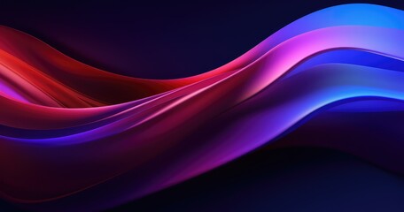 Obraz premium Abstract background with beautiful random gradient shapes, vector illustration, dark color palette