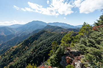 Naklejka premium Kunishigatake, Koubushigatake and surrounding views
