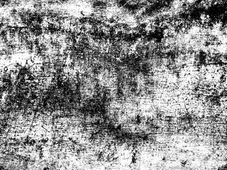 Obraz premium Abstract grunge concrete wall distressed texture background with splatter, scratch, and crack on a transparent background. Distressed overlay texture