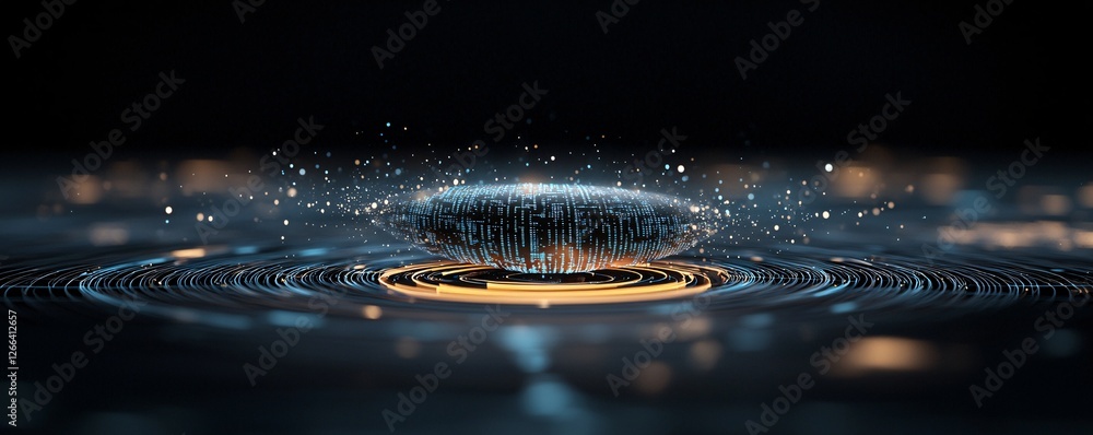 Poster a cosmic dreamscape where black holes emit soft neon light, shifting constellations form intricate d