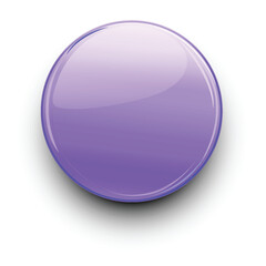 Glossy Purple Sphere Illustration