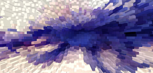 abstract blue background with squares