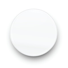 Minimalist White Circle Design