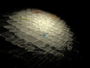Imaginatory fractal abstract background Image