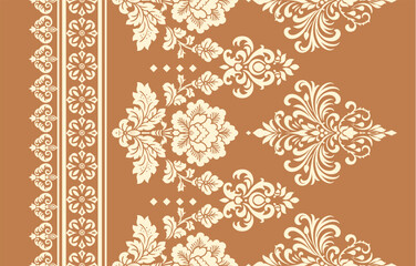 Ethnic Motifs Ikat floral paisley embroidery floral. ikat Saree Sarong oriental pattern traditional.Ikat embroidery style abstract embroidery design for texture,fabric,clothing,wrapping,decoration