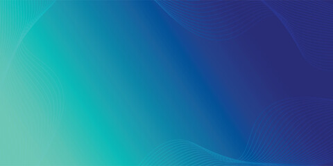 Digital technology speed connect blue green background, cyber nano information, abstract communication, innovation future tech data, internet network connection, vector line illustration