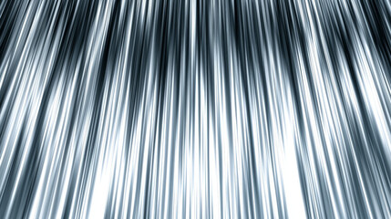 Obraz premium Abstract silver streaks, converging light, radiant energy -ai