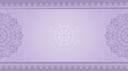 Simple background mandala, beautiful soft color