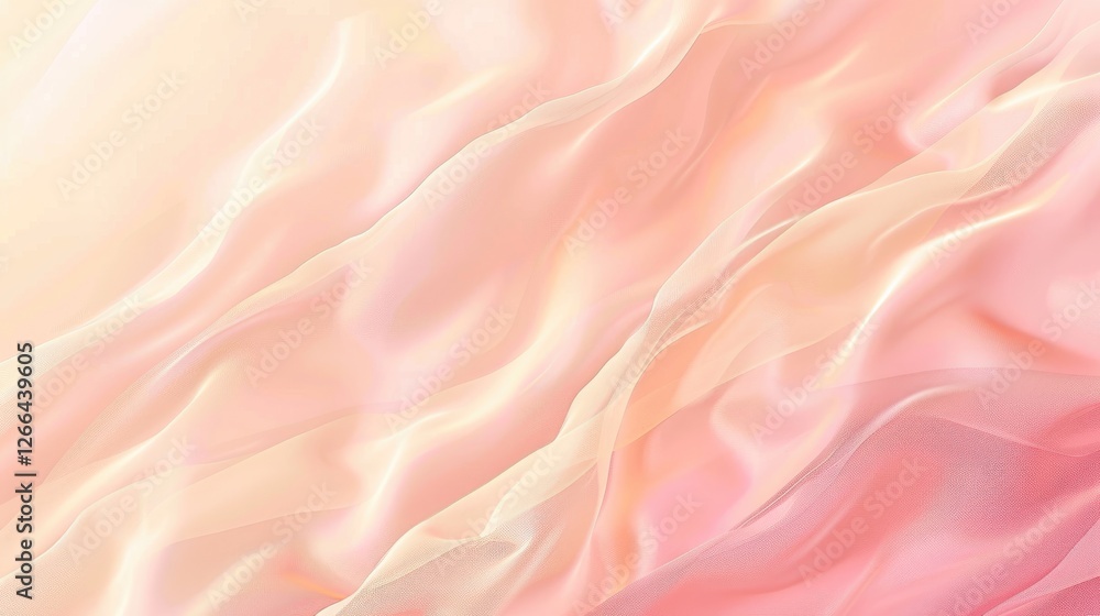 Poster abstract gradient background with soft pink and beige tones, featuring a grainy texture for design o
