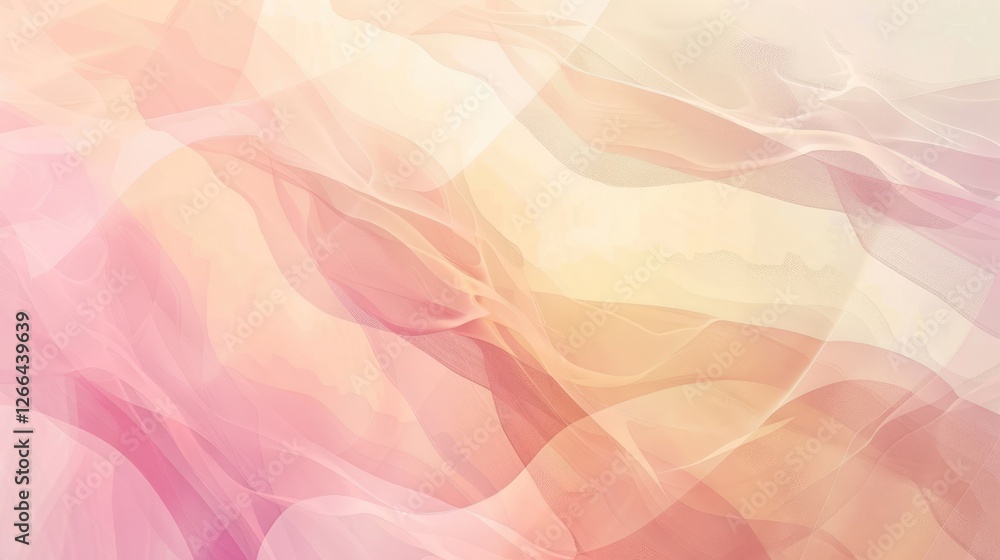 Aufkleber abstract gradient background with soft pink and beige tones, featuring a grainy texture for design o