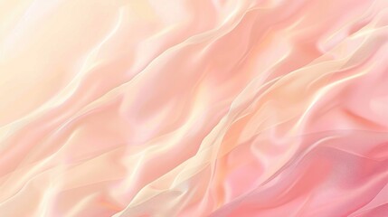 Obraz premium Abstract gradient background with soft pink and beige tones, featuring a grainy texture for design or text space