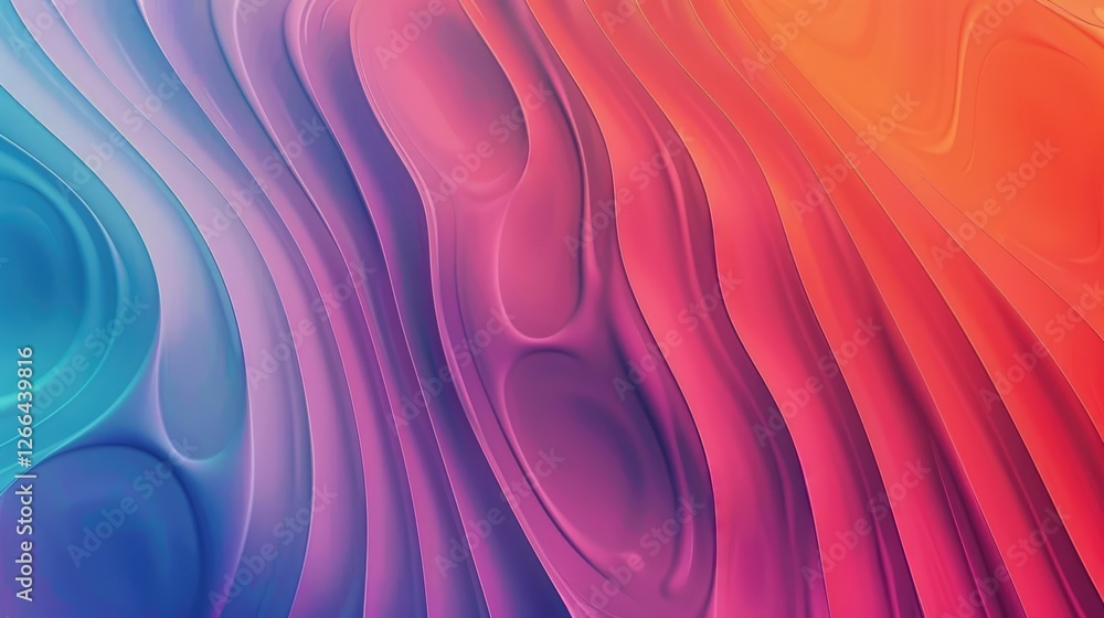 Aufkleber abstract gradient descent texture