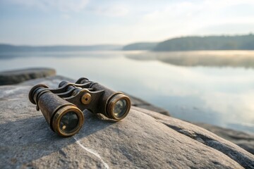 Observing Nature's Majesty: Minimalist Binoculars Photography