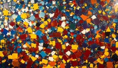 Colorful mosaic texture background