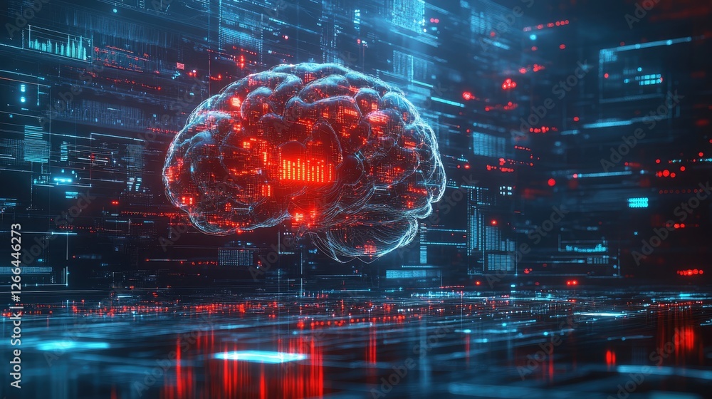 Poster smart automation: robotic brain with data insights